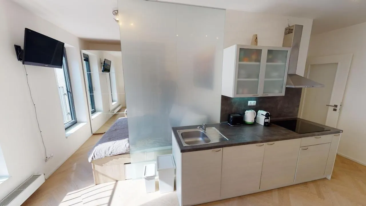 Apartmán Onsite Free Garage Parking, 10Min Centre By Bus Praha 0*,